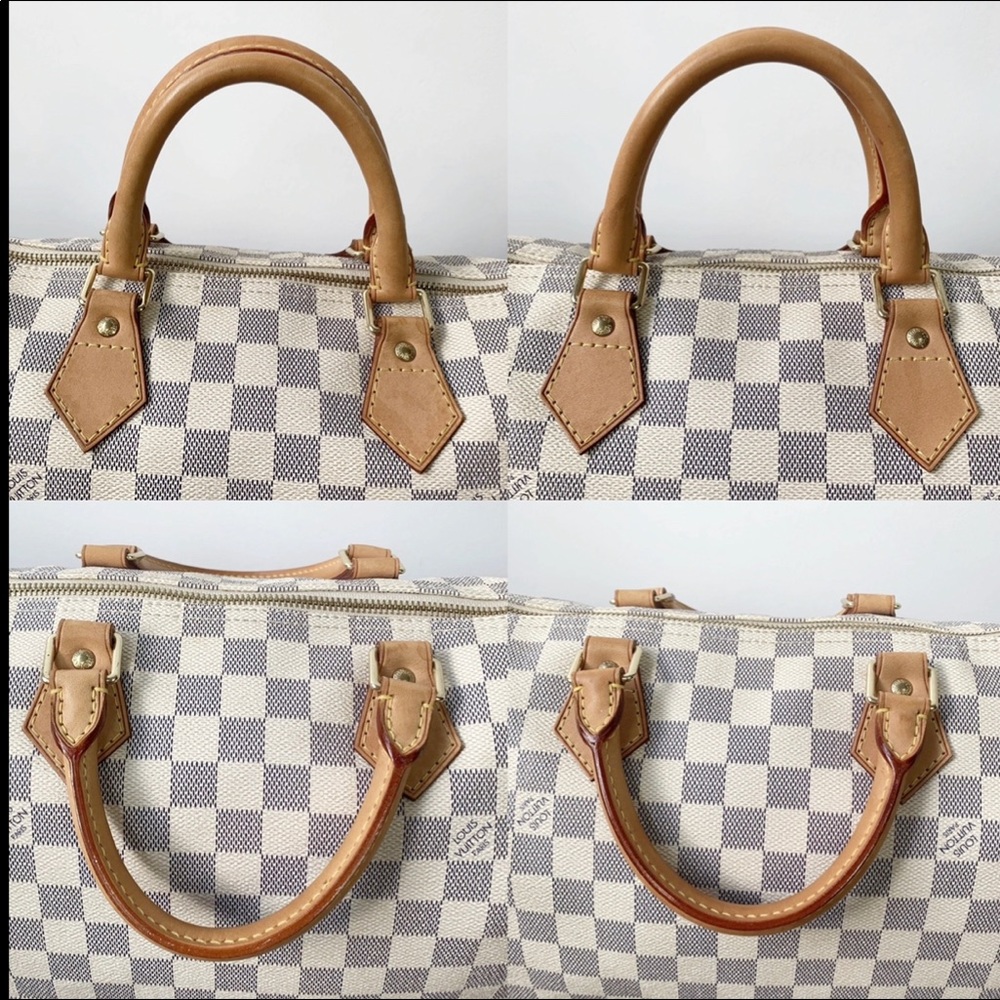 🦋✨AZUR SPEEDY✨🦋 Auth Louis Vuitton Damier 30 Bag - Picture 5 of 12